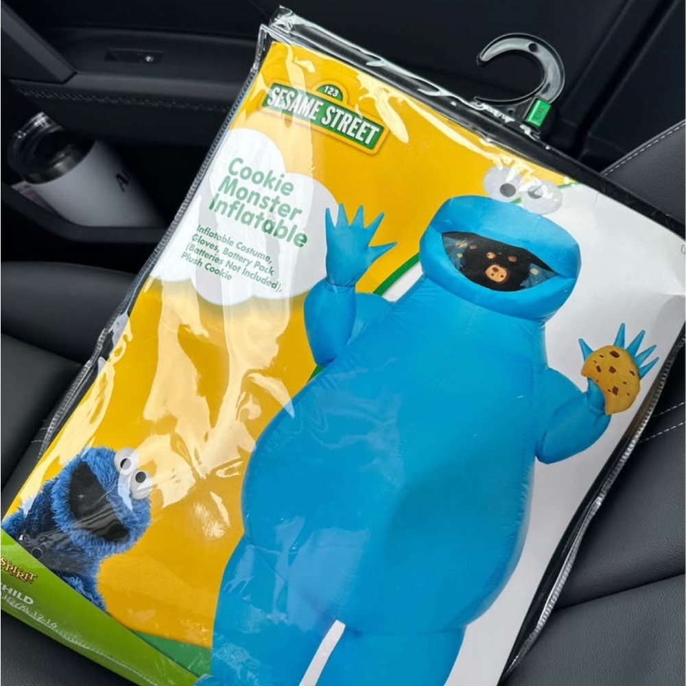 Spirit Blue and Yellow Inflatable Costume
